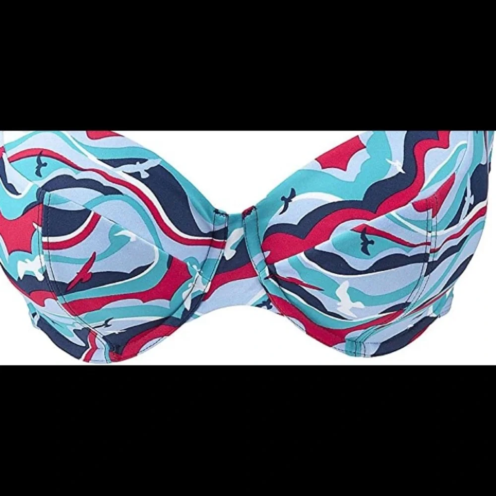 Cleo Panache underwire bikini top and bottoms. Tilly print, pretty. Worn once. - Picture 2 of 8